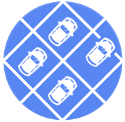 駐車台数100台!車室も広くてラクラク駐車♪